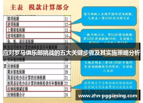 应对罗马俱乐部挑战的五大关键步骤及其实施策略分析
