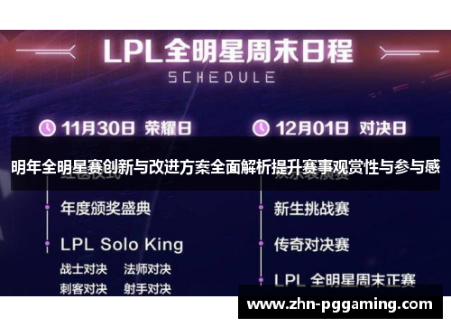 明年全明星赛创新与改进方案全面解析提升赛事观赏性与参与感